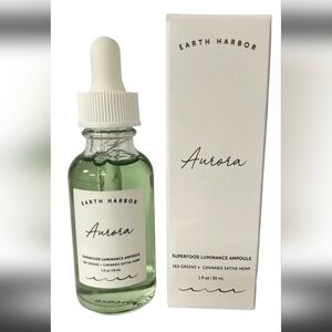 NIB Earth Harbor Aurora Super  luminance Serum 1 fl oz 30 ml